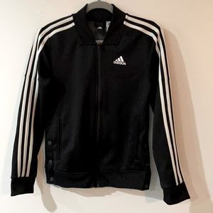 Adidas women’s zip up light jacket or sweatshirt